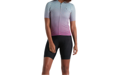 Maillot Manches Courtes Femme Specialized SL Bicycledelics Violet/Bleu - 2021